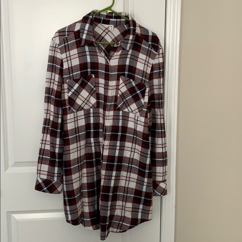 BP Flannel Tunic
